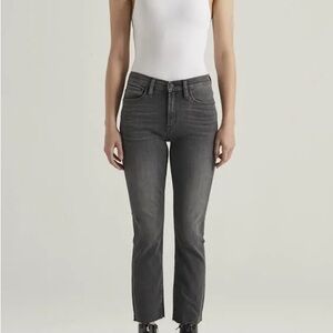 Edwin Women's Bree Slim Straight Jean in Ashland (Charcoal) 28